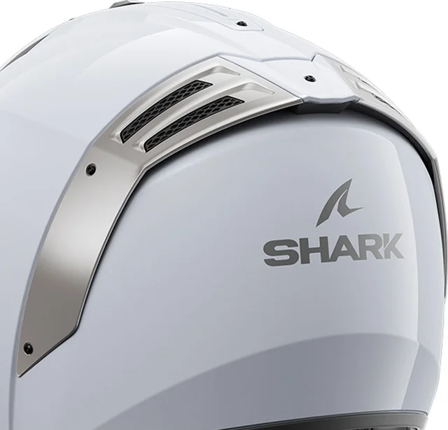 Shark Spoiler & Base Light Chrome For Spartan RS Helmets