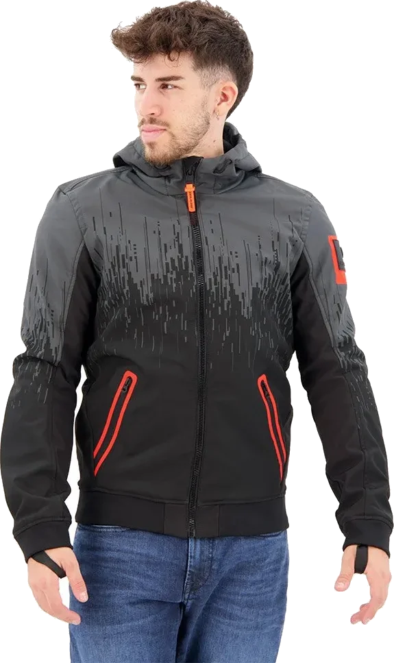 REV'IT! Revit Quantum 2 WB Jacket, Black / Red