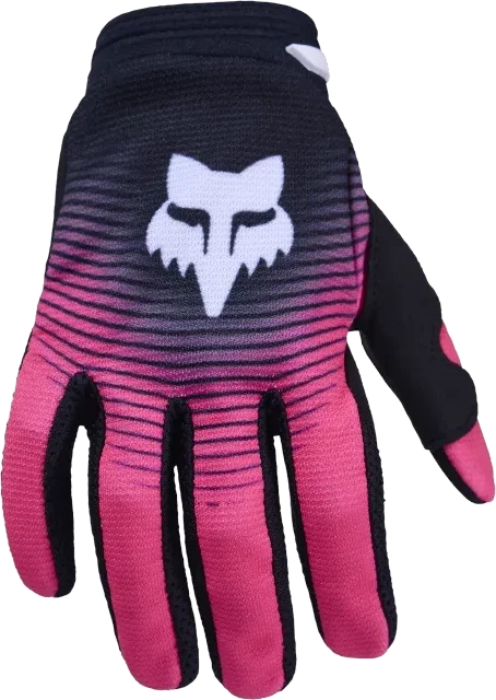 Fox Racing 180 Collect Youth Gloves, black pink