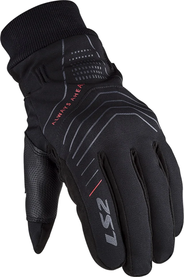 LS2 Civis Touring Women's Street Gloves, black