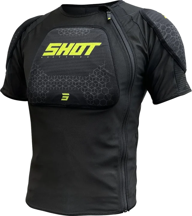 SHOT Airlight Black / Neon Yellow