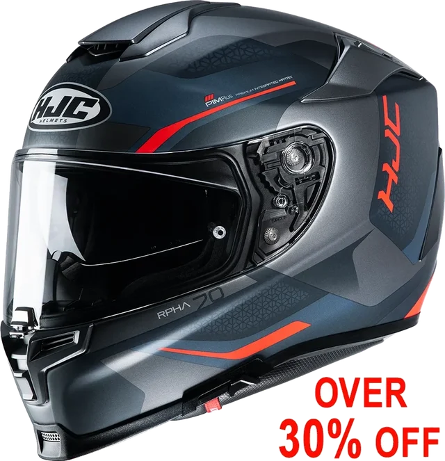 HJC RPHA 70 Kosis Helmet Red, kosis orange