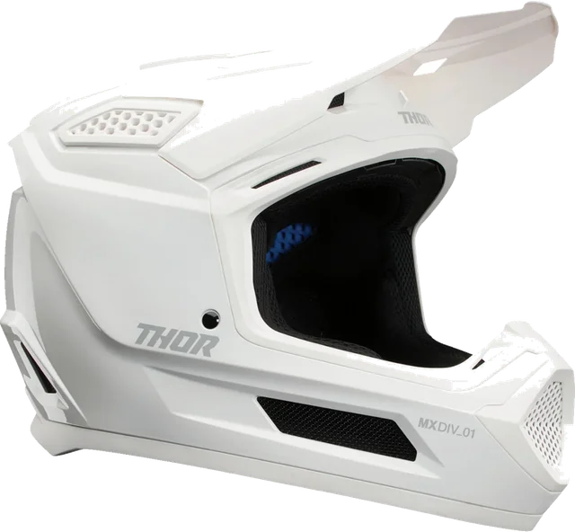 Thor MX Thor Fleet Whiteout Helmet, matte white