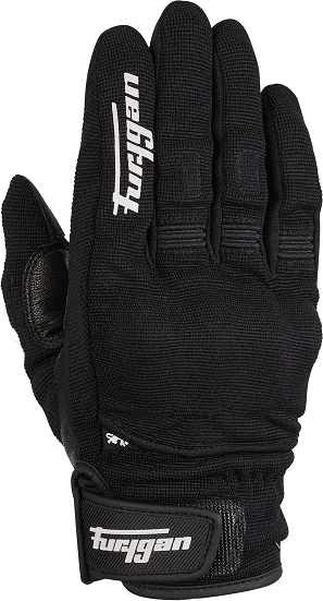 Furygan Motorcycle Gloves Jet D30, black white