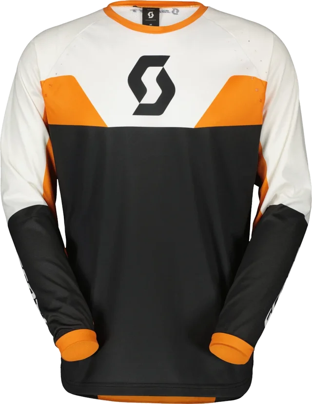 Scott Evo Track Jersey, black/white/orange
