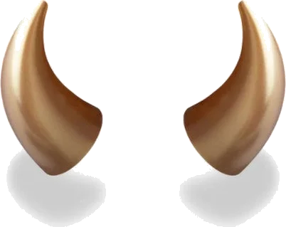 Helmet Flair Large Horns