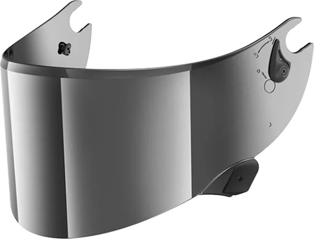 Shark Visor Chrome Grey For Race R / Speed R Helmets