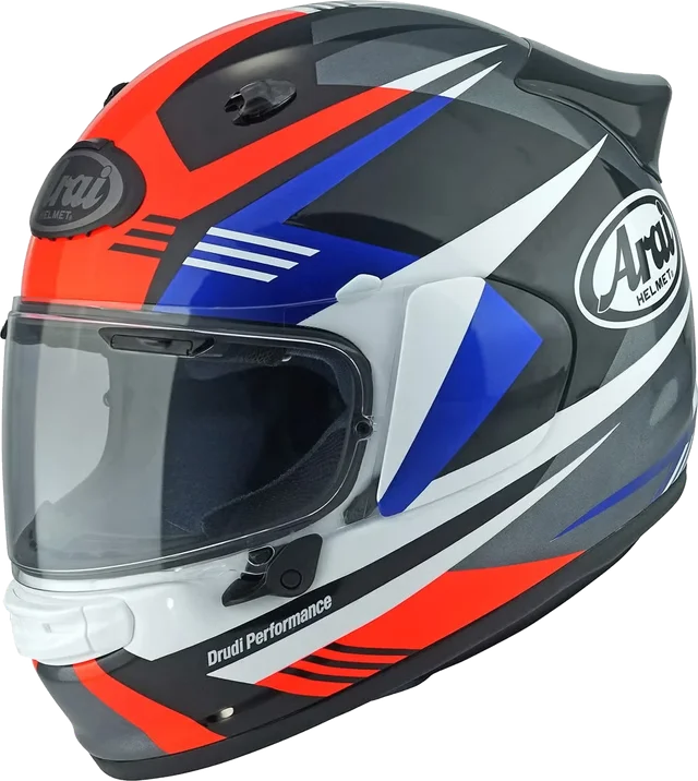 Arai Quantic Mark - Red / Blue, Mark Red Blue