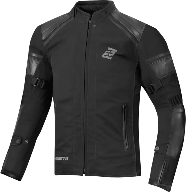 Bogotto Blizzard-X waterproof Motorcycle Textile Jacket, black