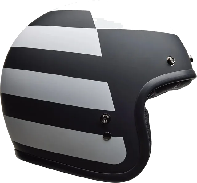 Bell Helmets Bell Custom 500 Parlor Helmet CLOSEOUT, matte black white