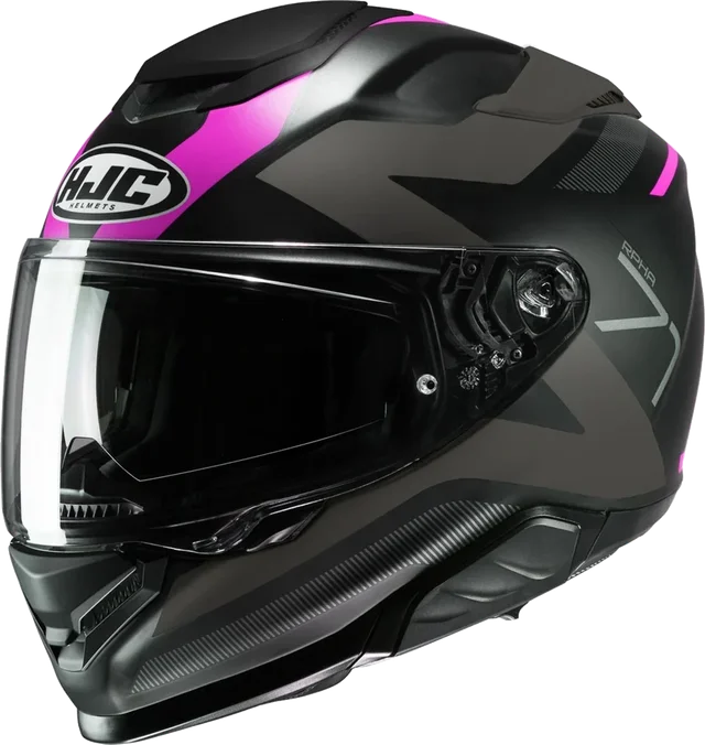 HJC Rpha71 Helmet Pinna MC8SF Black/Grey/Pink Matt