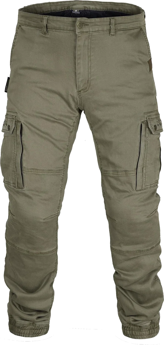 Bores F-Style Premium Plus Cargo Motorcycle Textile Pants, black