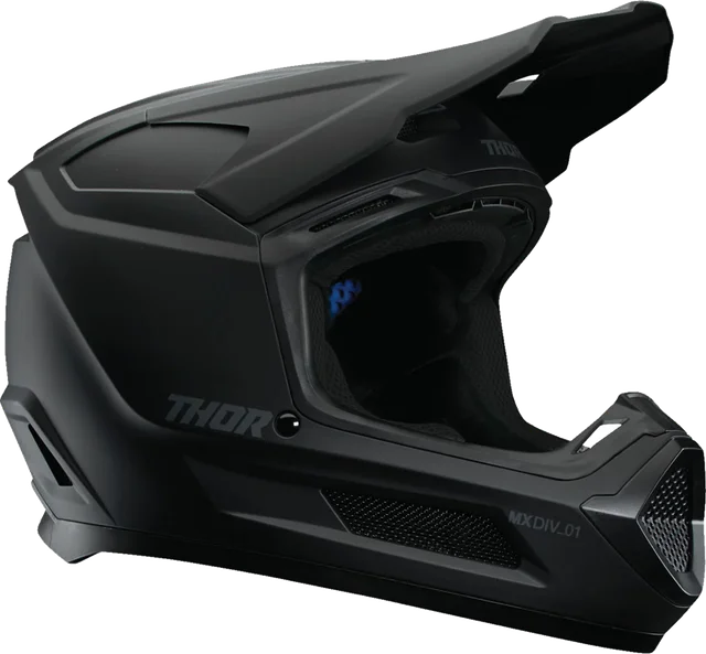 Thor MX Thor Youth Fleet Blackout Helmet, matte black
