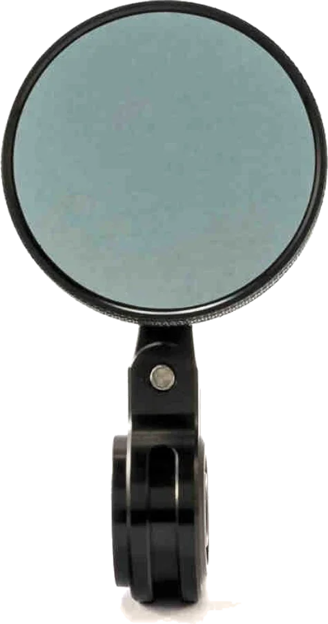 Puig Tracker Bar End Mirror - Black, Black