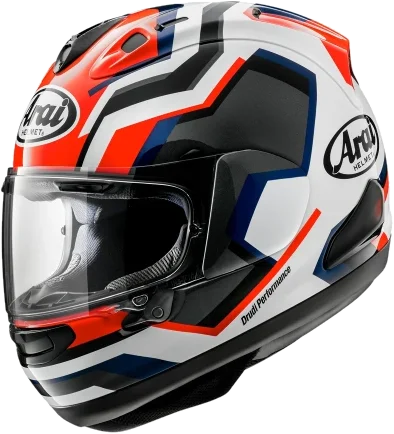 Arai Corsair-X RSW Helmet, White / Black / Red