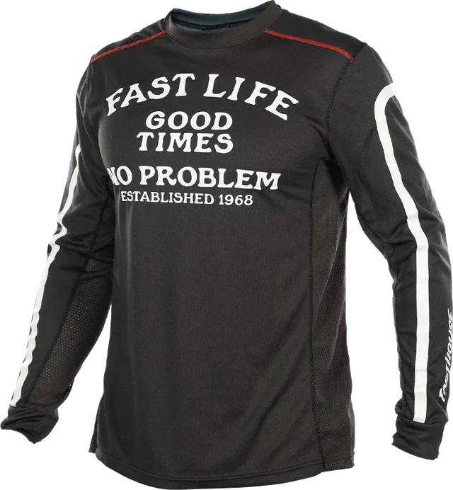 Fasthouse Sanguaro De Nada Jersey - Vintage Black, vintage black