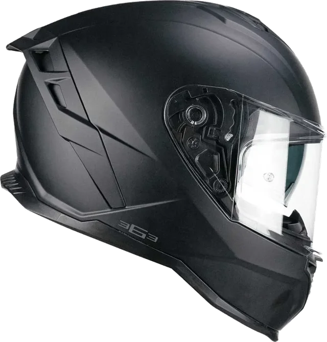 Shot Cgm 363a Shot Mono Full Face Helmet, Matt Black