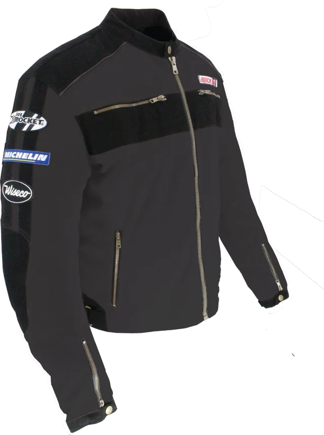 Joe Rocket Seeker Mesh Jacket, Black
