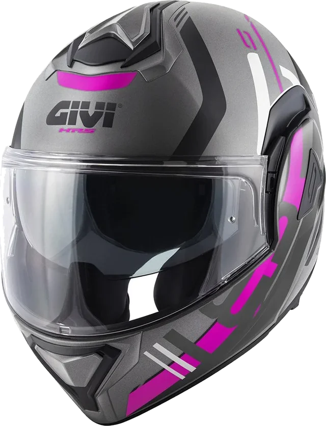 GIVI X30 Pulsar PUTP Matt Titanium / Black / Fuchsia