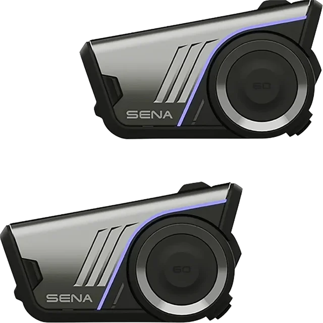 Sena 60S EVO System Dual Pack Communication Head Set Accessories, black