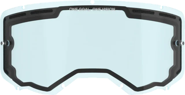 Alpinestars Vision 8-5-3 Double Pane Lens - Blue, Blue
