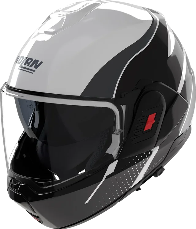 Nolan N120-1 FLUENTE White / Black / Anthracite, black/white