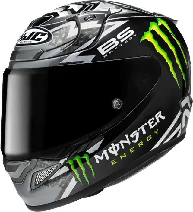 HJC Rpha12 Helmet Quartararo Replica MC5 Black/Grey Gloss