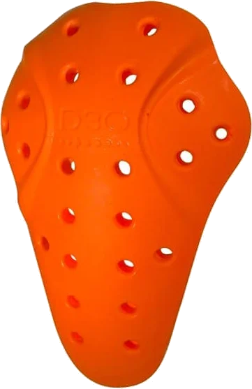 Richa D3O CE Knee Protector Level 1 - Orange, Orange