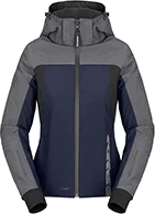 Spidi Hoodie H2out 2 Lady Jacket Blue