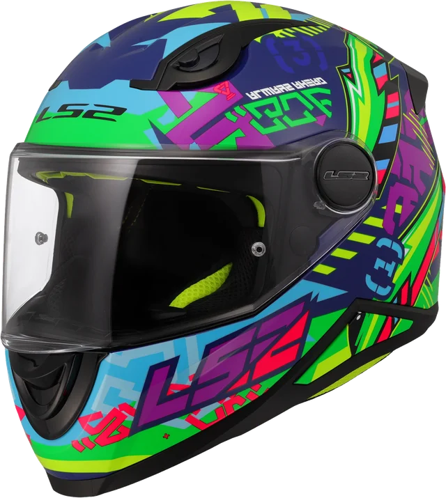 LS2 Kid - Svent Blue / Green, Blue / Green