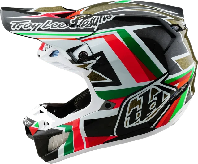 Troy Lee Designs SE5 Carbon Helmet W/ MIPS - Labyrinth, black