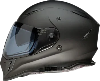 Z1R Nemesis Full Face Helmet Smoke Flat Black