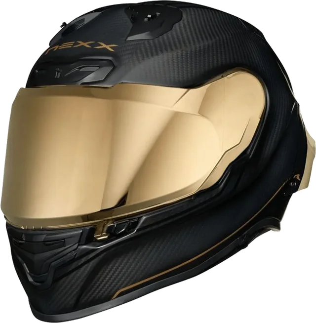 Nexx X.r3r Golden Edition Full Face Helmet, Gold