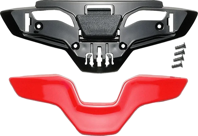 Shoei NXR2 Lower Air Intake Shine Red