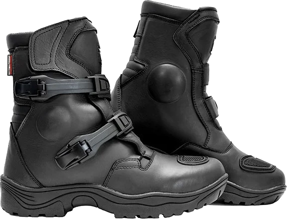 Richa Colt Short Adventure Boots - Black, black