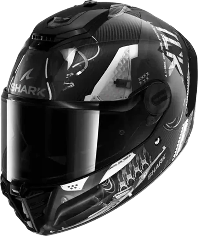 Shark Spartan Rs Carbon Xbot Carbon Anthracite Anthracite DAA Full Face Helmet, Carbon Carbon Anthracite Anthracite