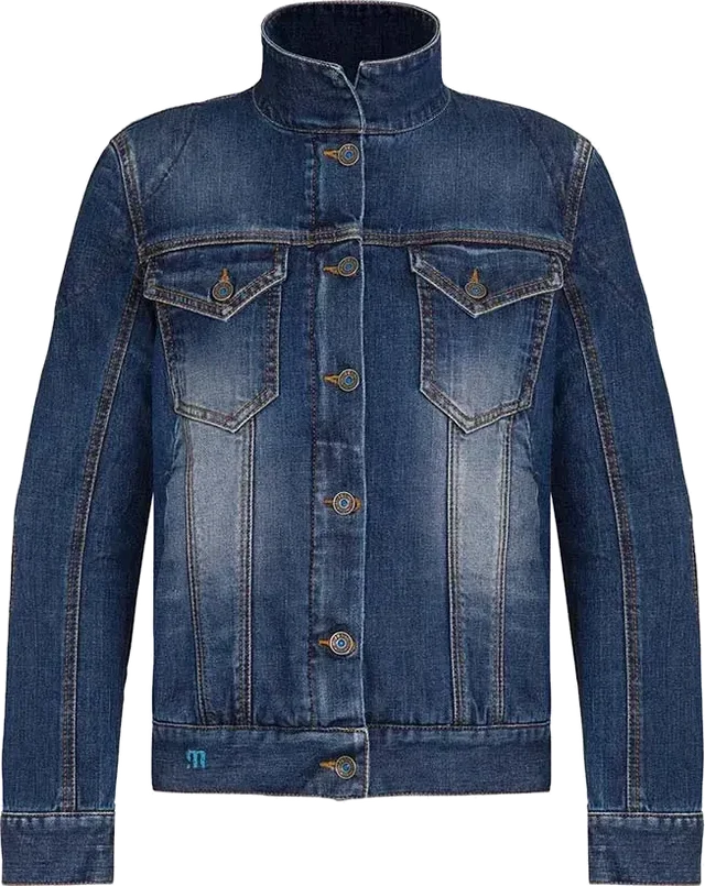 PMJ Lucy Ladies Jacket Denim Blue