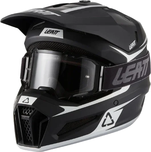 Leatt Moto 3.5 Helmet Kit (Youth), Black