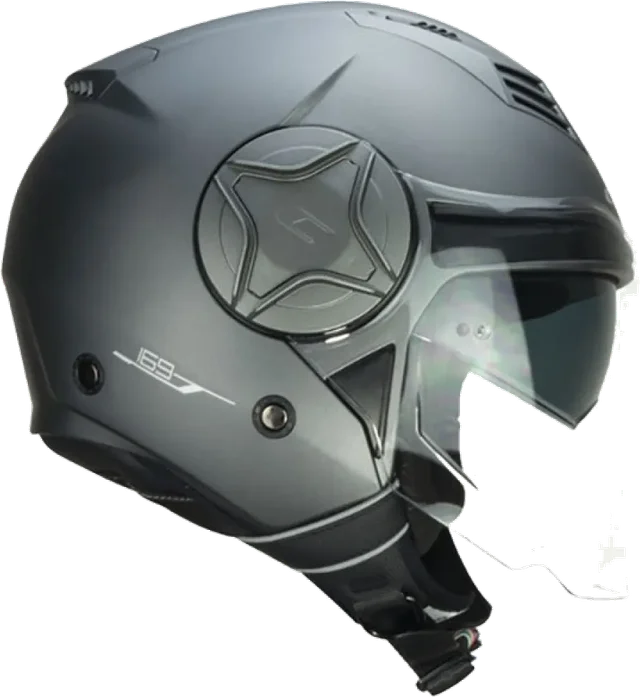 Cgm 169a Illi Mono Open Face Helmet, Blue