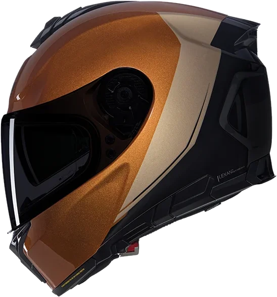 NOLAN N80-8 VERN SPECIALE 341 (CLEAR AND DARK VISOR INCLUDED), gold black