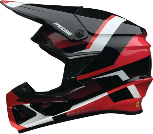 Moose Racing F.I. 2.0 Boreal MIPS Helmet, red