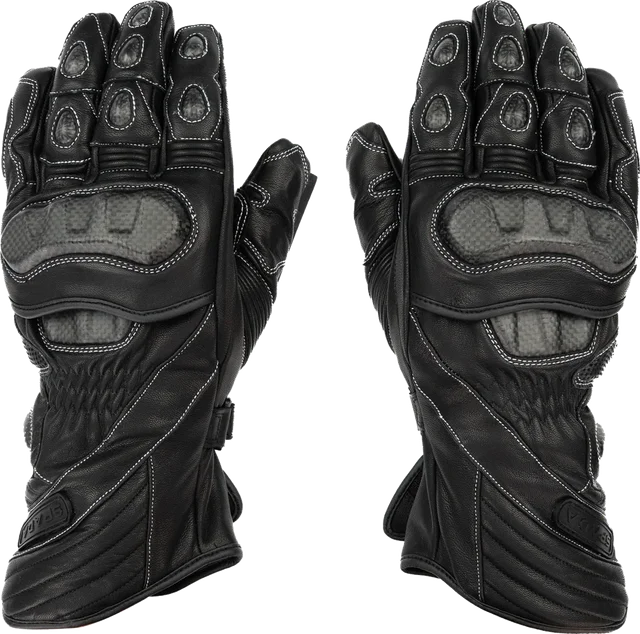 Spada Enforcer Rev.2 Waterproof Black Motorcycle Gloves, Black