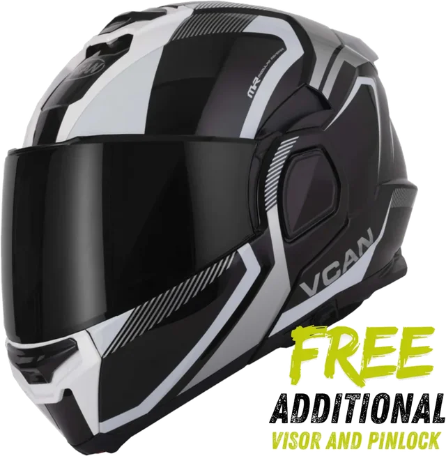 Vcan H299 Motorcycle Helmet - Falcon Graphic