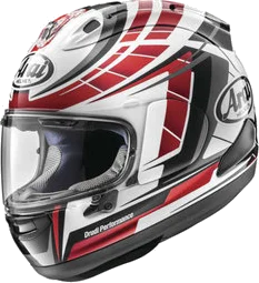 Arai Corsair-X Planet Full Face Helmet, Red