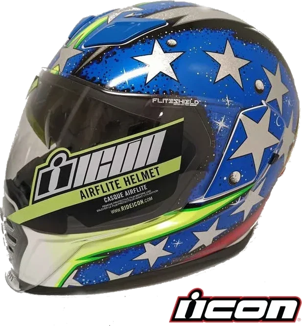 Icon Airflite Helmet Space Force Glory (Clear Shield Only)