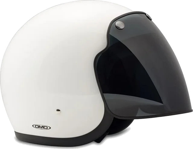 DMD 3-Snap Fixed Big Visor Smoke