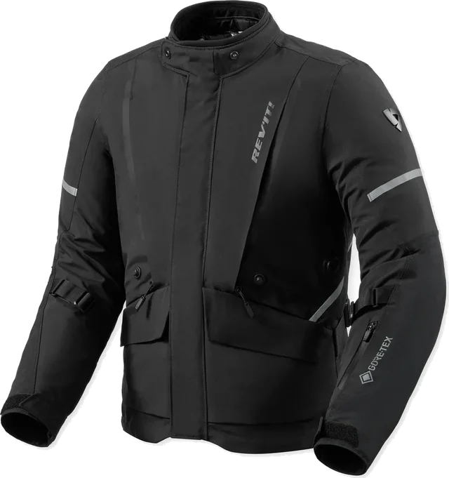 REV'IT! Revit Vertical 2 Gore-Tex Jacket Black, Black