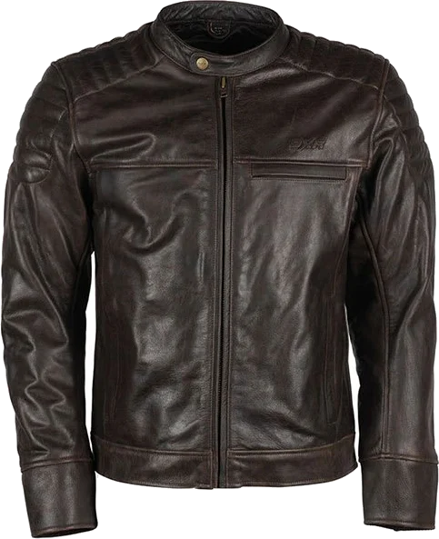 DXR Tonka CE Leather Jacket - Chocolate, Chocolate