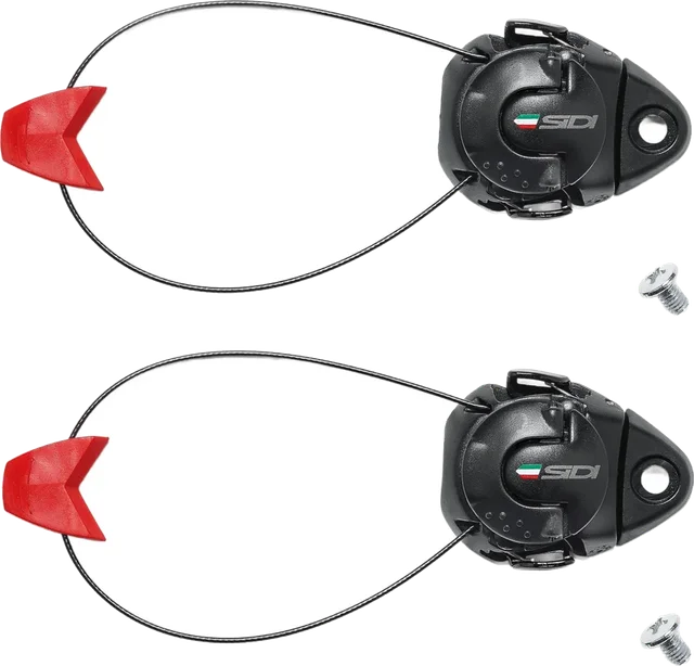 Sidi Mag-1 Tecno 3 Magnetic Short Boot Accessories, black red