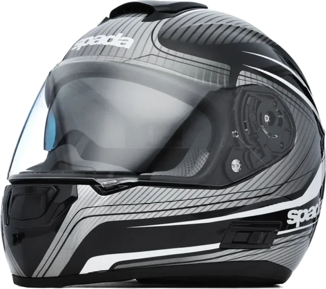 Spada SP16 Monarch Helmet Black Silver White